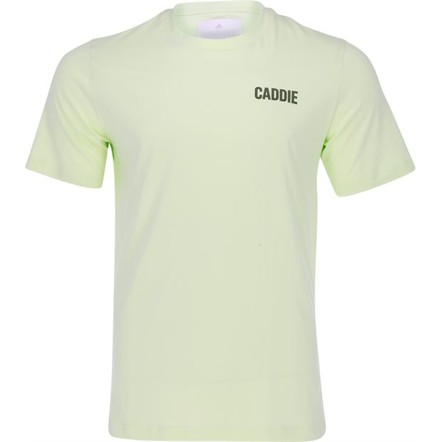 Adidas Adicross Caddie T-Shirt - Almost Lime - Size: M