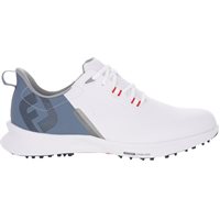 View FootJoy FJ Fuel 23 Previous Season Shoe Style Spikeless White/Blue Fog/Red