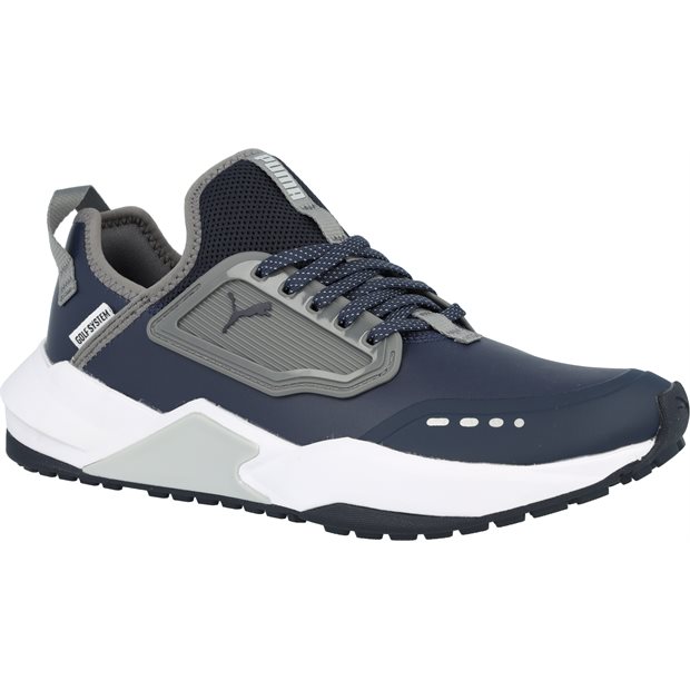 Puma GS One Spikeless Golf Shoes - Navy Blazer/Quiet Shade - Size: 10.5 M