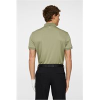 View J. Lindeberg Tour Tech Reg Fit Shirt Oil Green