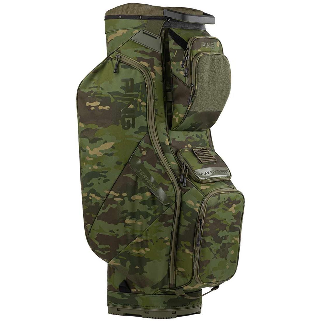 New Ping Traverse 2023 Cart Golf Bag Multicam Tropic Cart Closeout