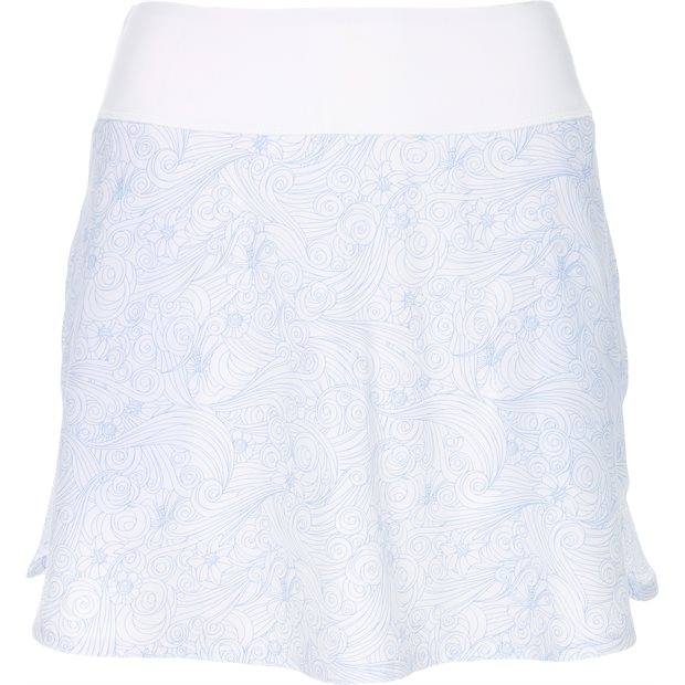 Puma PWRShape Gust O' Wind Ladies Skort - Bright White/Serenity - Size: XXL