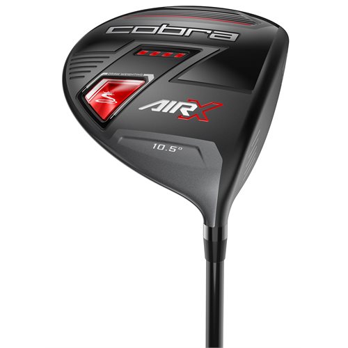Cobra AIR-X Straight Neck Driver Grey/Red 2022
