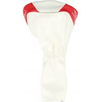 View TaylorMade Stealth Driver Headcover White/Red/Grey