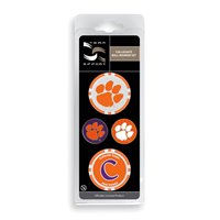 View Team Effort NCAA Set Ball Marker Orange/Purple/White