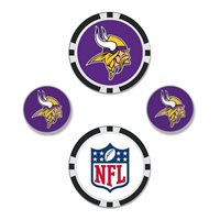 View Team Effort NFL Set Ball Marker Minnesota Vikings