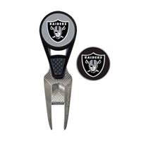 View Team Effort NFL CVX Ball Mark Repair Ball Marker Las Vegas Raiders