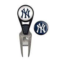 View Team Effort MLB CVX Ball Mark Repair Ball Marker New York Yankees
