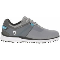 View FootJoy Pro SL Sport Previous Season Shoe Style Spikeless Grey/Reef Blue