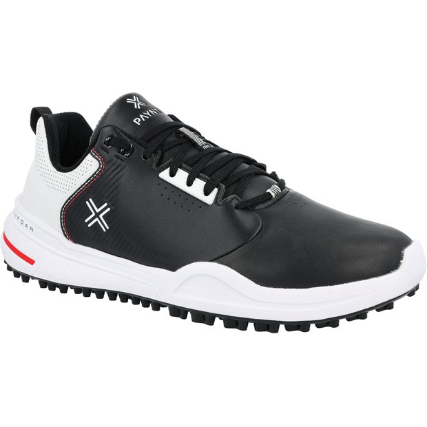 Payntr X 003 Spikeless Golf Shoes - Black/White - Size: 10 M