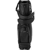 New TaylorMade Vessel Lite Lux Stand Golf Bag Black Stand at GlobalGolf.ca