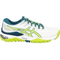 View Asics Gel Kayano Ace Spikeless White/Neon Lime