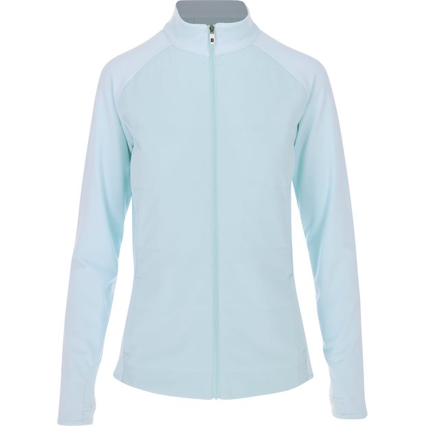 FootJoy Full Zip Hybrid Ladies Jacket - Sky - Size: L