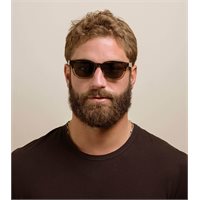 View RAEN Myles Polarized Wide Sunglasses Marin/Green Polarized