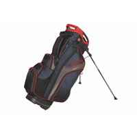 New Bag Boy Chiller Hybrid Stand Golf Bag Navy Charcoal Red Stand at
