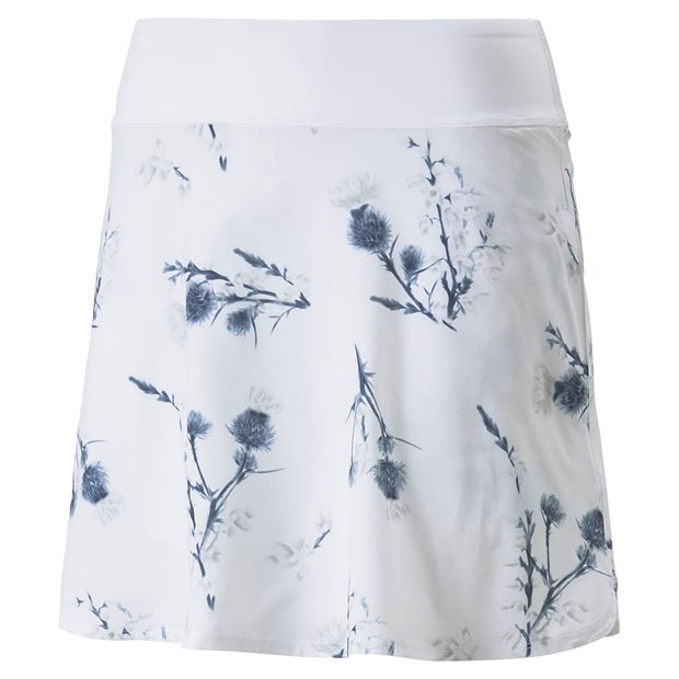 Puma PWRSHAPE Lowlands Ladies Skort - Bright White/Navy Blazer - Size: XS