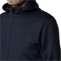 View J. Lindeberg Aerial Hood Outerwear JL Navy