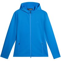 View J. Lindeberg Aerial Hood Outerwear Sonic Blue
