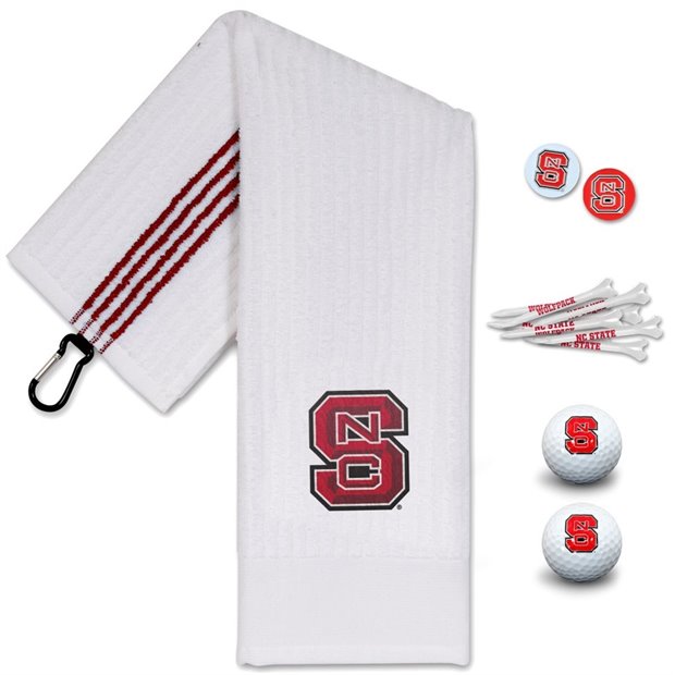 Team Effort NCAA Golf Gift Set - NC State Wolfpack