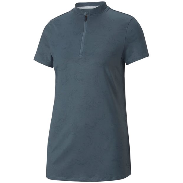 Puma W MATTR Bouquet Ladies Polo Shirt - Evening Sky/Navy Blazer - Size: S
