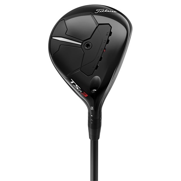 Titleist Used Titleist TSR3 Left-Handed 3 Wood Golf Club in Very Good Condition - 15° Loft - Regular Flex - Graphite Shaft