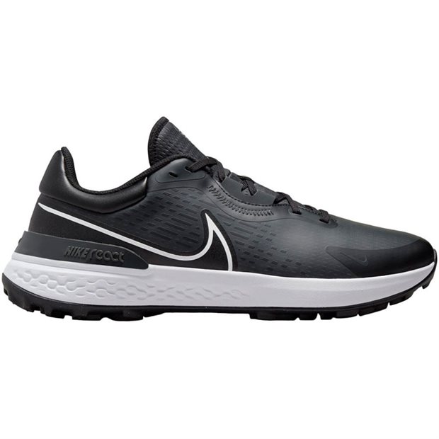 Nike Infinity Pro 2 Spikeless Golf Shoes - Black/White/Dark Smoke Gray - Size: 8 M