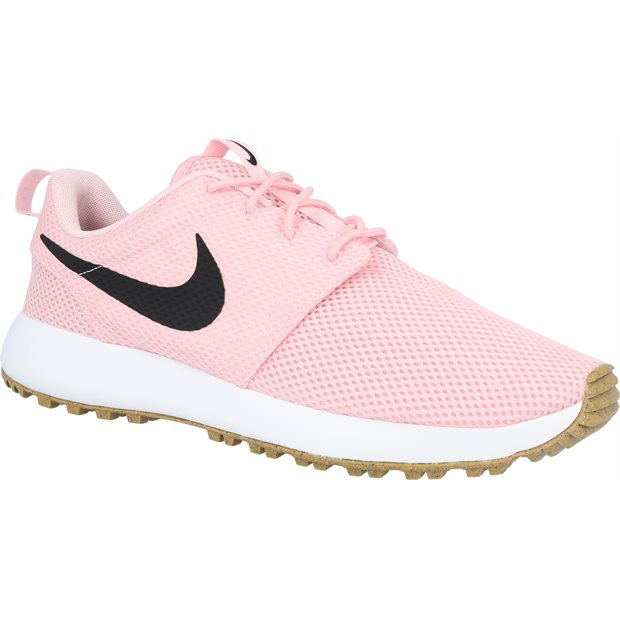 Nike Roshe 2 G Spikeless Golf Shoes - Medium Soft Pink/Black/White - Size: M 5.5 / W 7 M