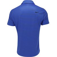 nike golf shirt with stripe down the back