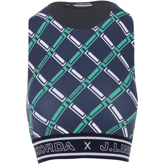 J. Lindeberg NK Sport Top Ladies Shirt - JL Navy - Size: L