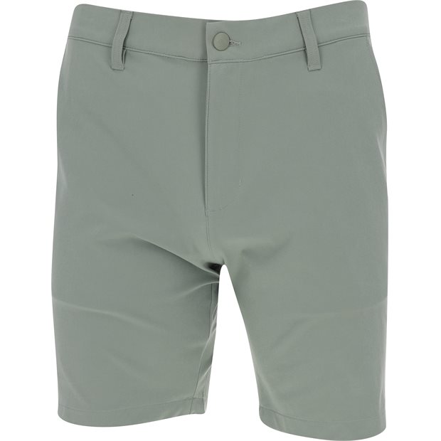 Adidas Ultimate365 8.5 Inch Flat Front Shorts - Silver Green - Size: 35w