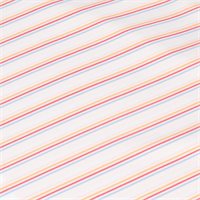 View Turtleson Rory Stripe Performance Shirt White/Rouge Red