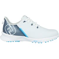 View FootJoy FJ Fuel Sport Previous Season Shoe Style Spikeless White/Blue