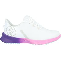 View FootJoy FJ Fuel Sport Previous Season Shoe Style Spikeless White/Purple