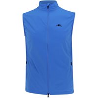 View J. Lindeberg Ash Light Packable '23 Outerwear Sonic Blue
