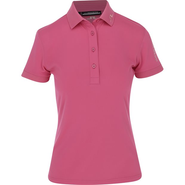 J. Lindeberg Tour Tech Ladies Polo Shirt - Fuchsia Purple - Size: XS