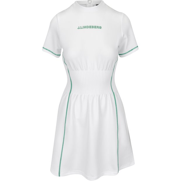 J. Lindeberg Krystal Ladies Dress - White - Size: M