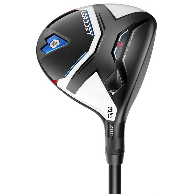 Cobra Used Cobra AeroJet Left-Handed 3 Wood Golf Club in Very Good Condition - 15° Loft - Regular Flex - Graphite Shaft