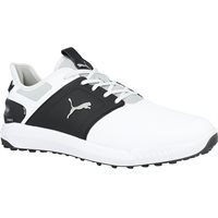 Puma Ignite Elevate Spikeless Golf Shoes - Puma White/Puma Black - Size: 11.5 M