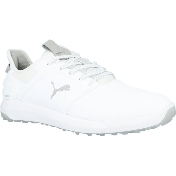 Puma Ignite Elevate Spikeless Golf Shoes - Puma White/Puma Silver - Size: 7 (UK 6) W