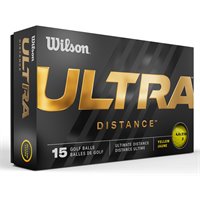 Wilson Ultra Distance Distance Golf Balls - Yellow