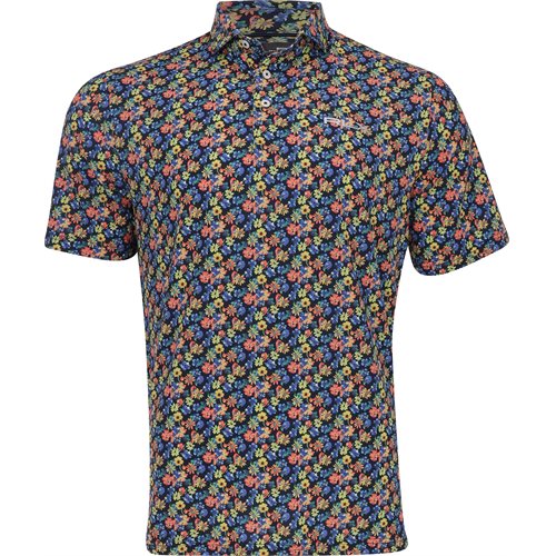RLX Ralph Lauren Lightweight Airflow Poppy Floral Shirt