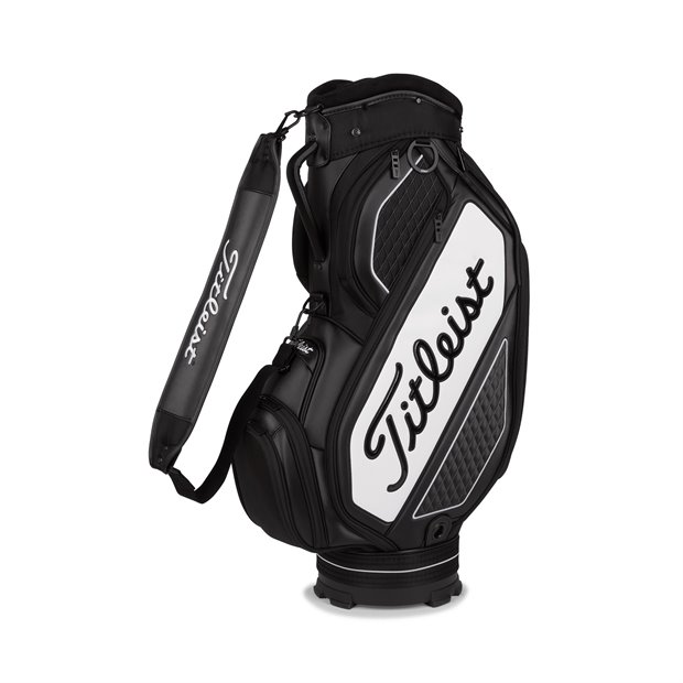 Titleist Mid Size Tour Staff Bag - Black White