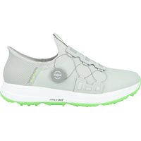 View Skechers Go Golf Elite 5 Twist Slip In Spikeless Grey/Lime