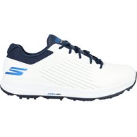 View Skechers Go Golf Elite 5 GF Golf Shoe White/Navy