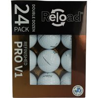 New Reload Refinished Pro V1 24Pack 2 Dozen Closeout Golf Balls at