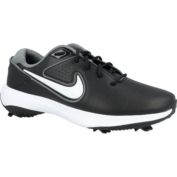 Nike Victory Pro 3 Golf Shoes - Black/White/Smoke Grey - Size: 8 M