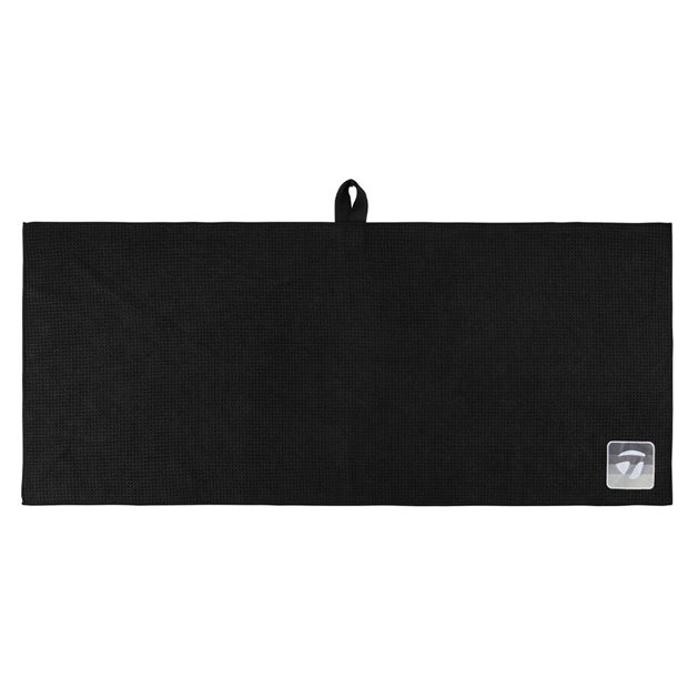 TaylorMade Magnet TBug Players Towel - Black