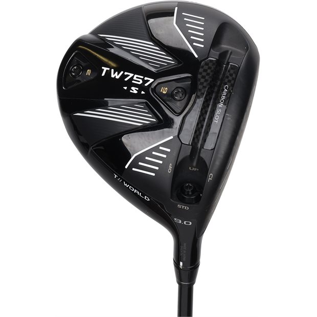 Honma Used Honma TW757 S Driver Golf Club in Very Good Condition - 9° Loft - Stiff Flex - Graphite Shaft