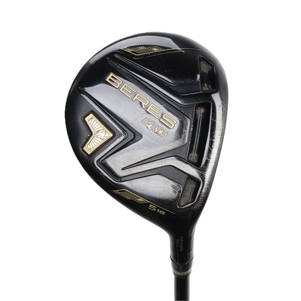 Honma Used Honma Beres Black 3 Wood Golf Club in Very Good Condition - 15° Loft - Senior Flex - Graphite Shaft