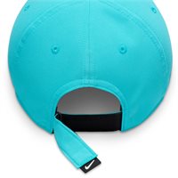 View Nike Dri-FIT Club Structured Swoosh Cap Golf Hat Dusty Cactus/Black